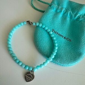 Tiffany & Co.  Return to Tiffany Heart Tag Bead Bracelet.